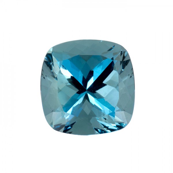 Cushion Aquamarine