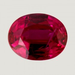 Oval Ruby